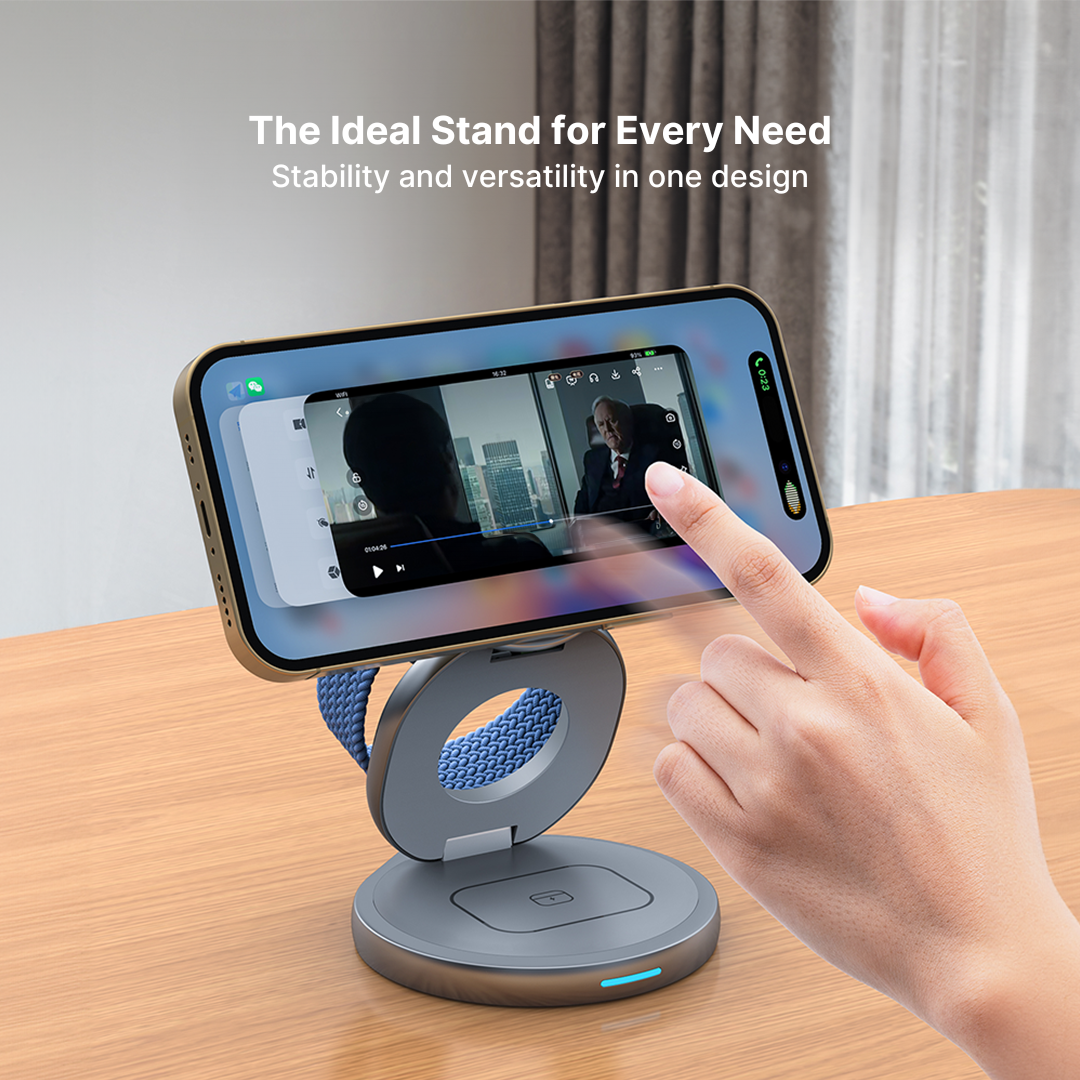 FlexCharge 3-in-1 Magnetic Wireless Charger