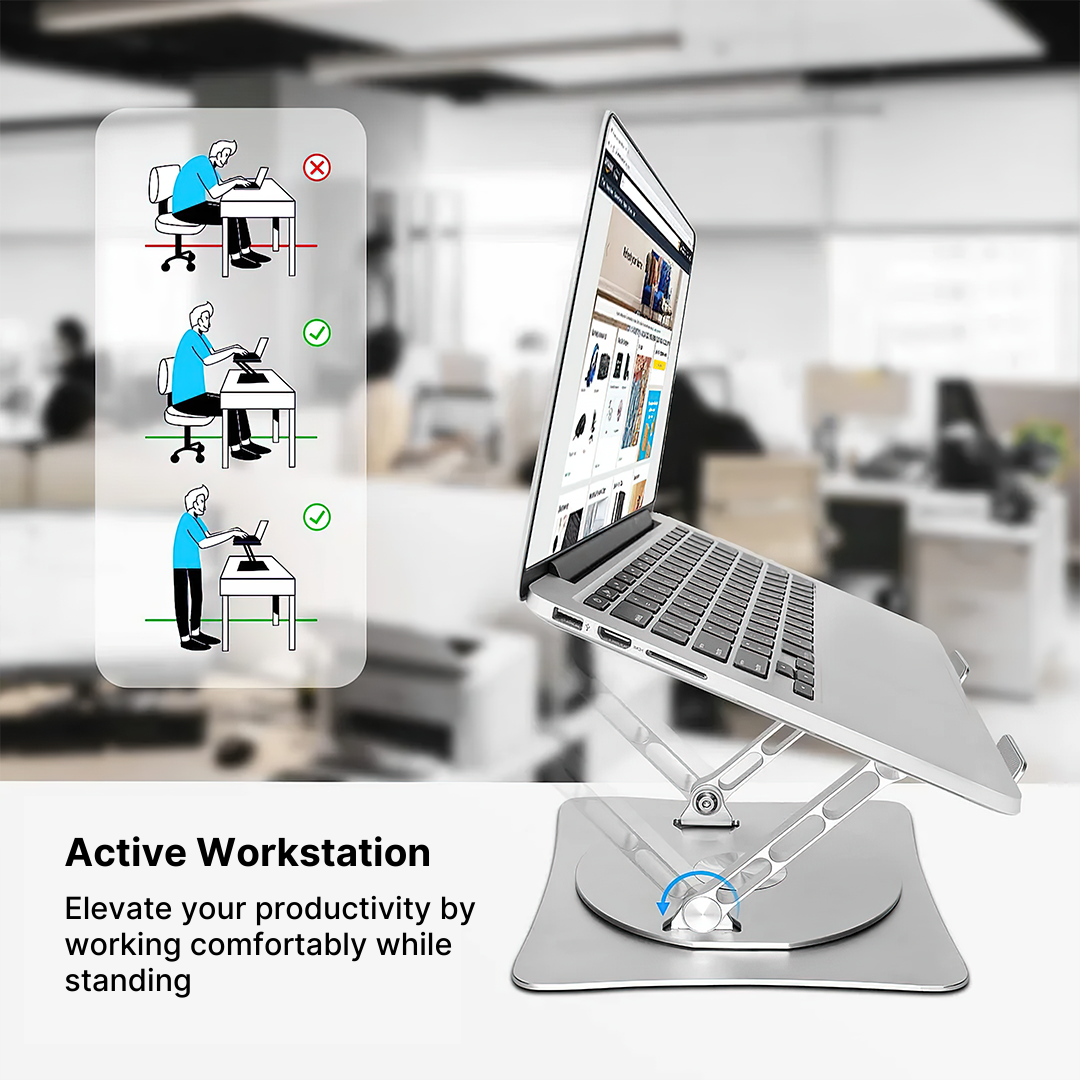 Computer Swivels Swivel Laptop Stand 360