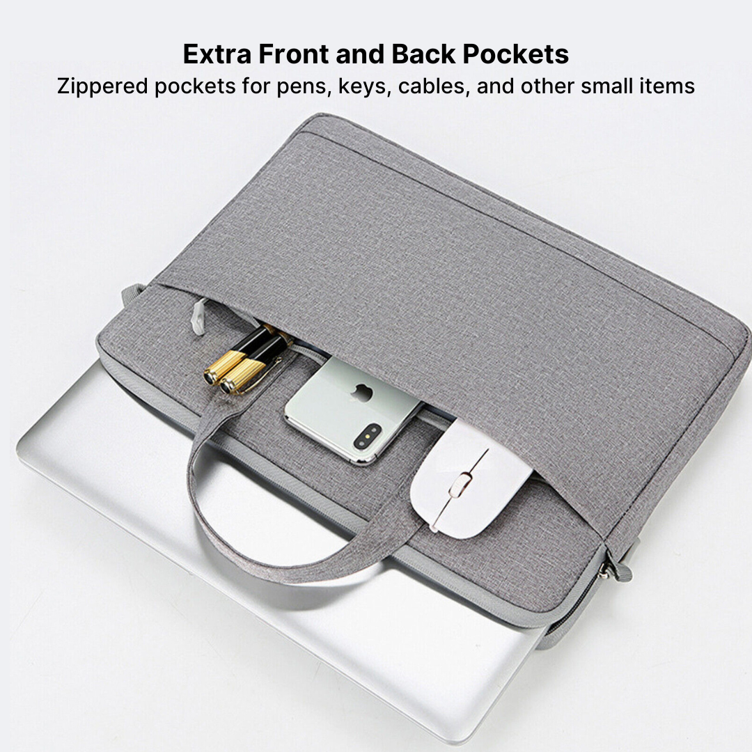 MiniTechPro Waterproof Laptop Bag with Soft Lining