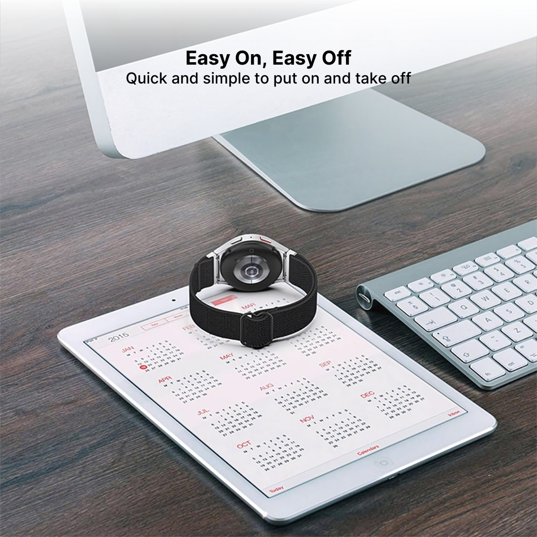 Samsung Galaxy Watch Nylon Strap - Lightweight & Adjustable