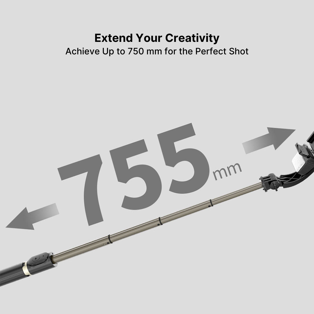 Wireless Bluetooth Selfie Stick Tripod for Creators
