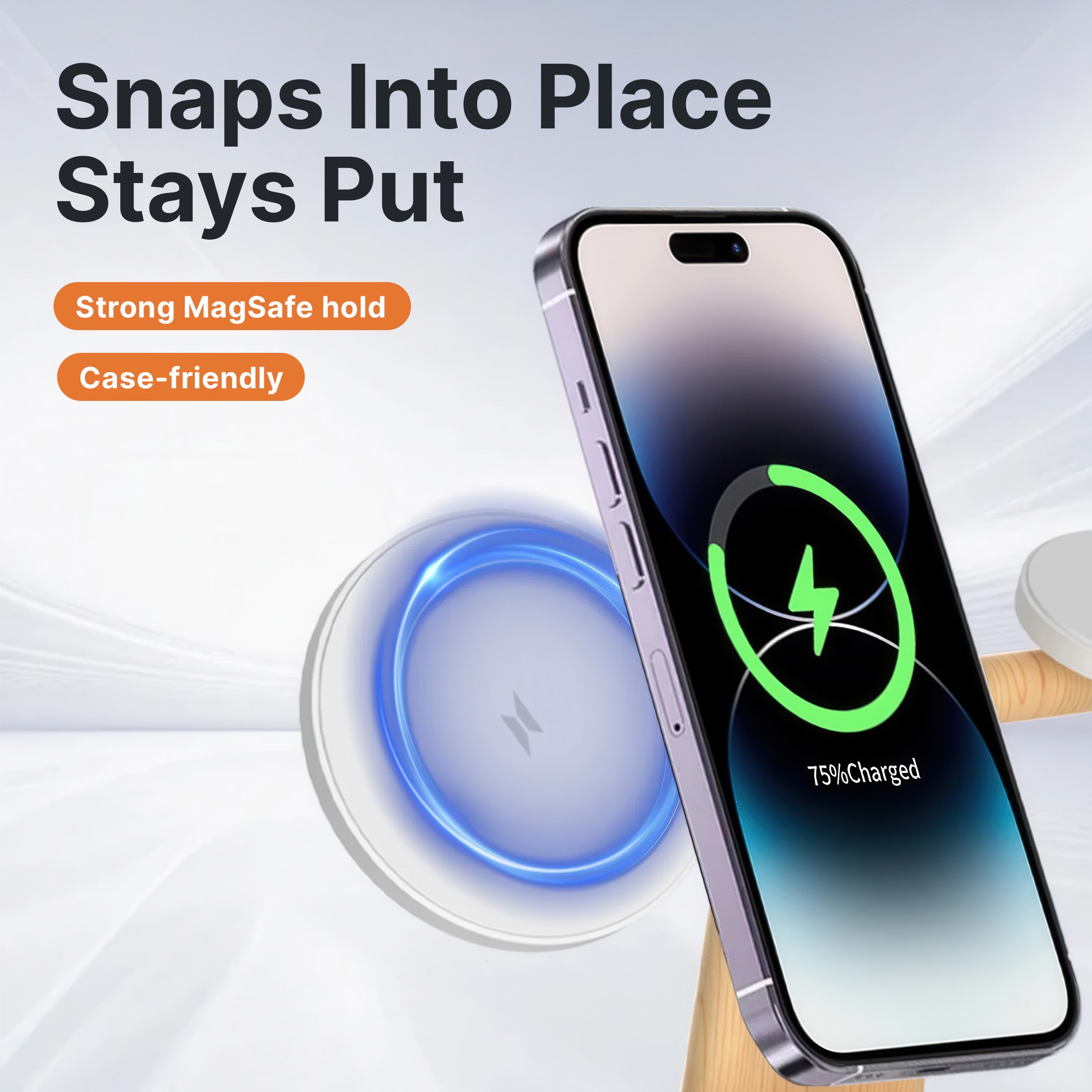 3-in-1 MagSafe Wireless Charger with Night Lamp