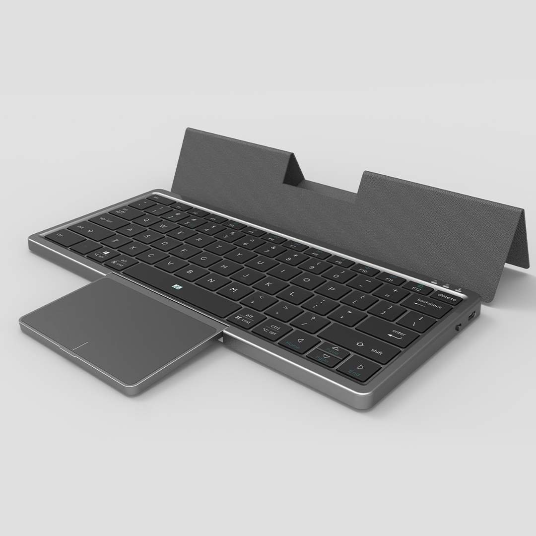 Poratable Keyboard Wireless Portable Keyboard for Tablets and Smartphones