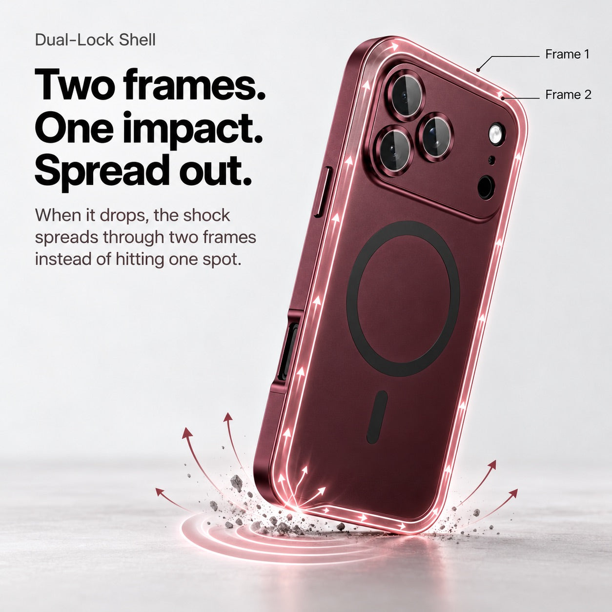 iPhone Metal Case with Camera Guard