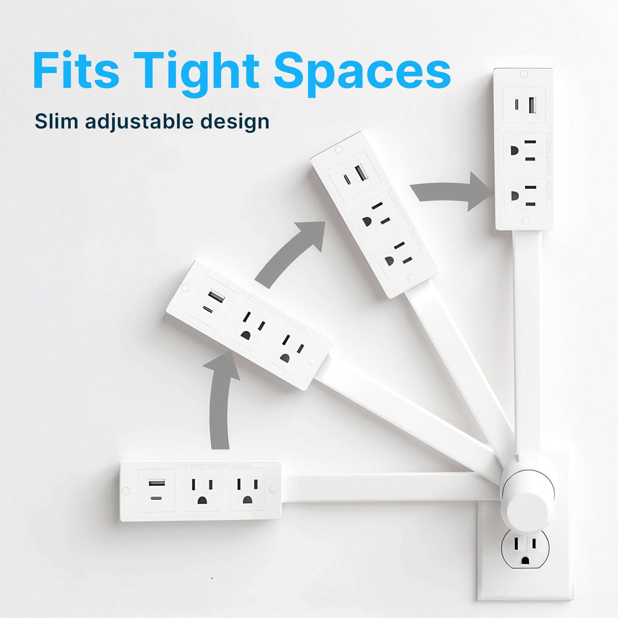 Power Socket Outlet Extender