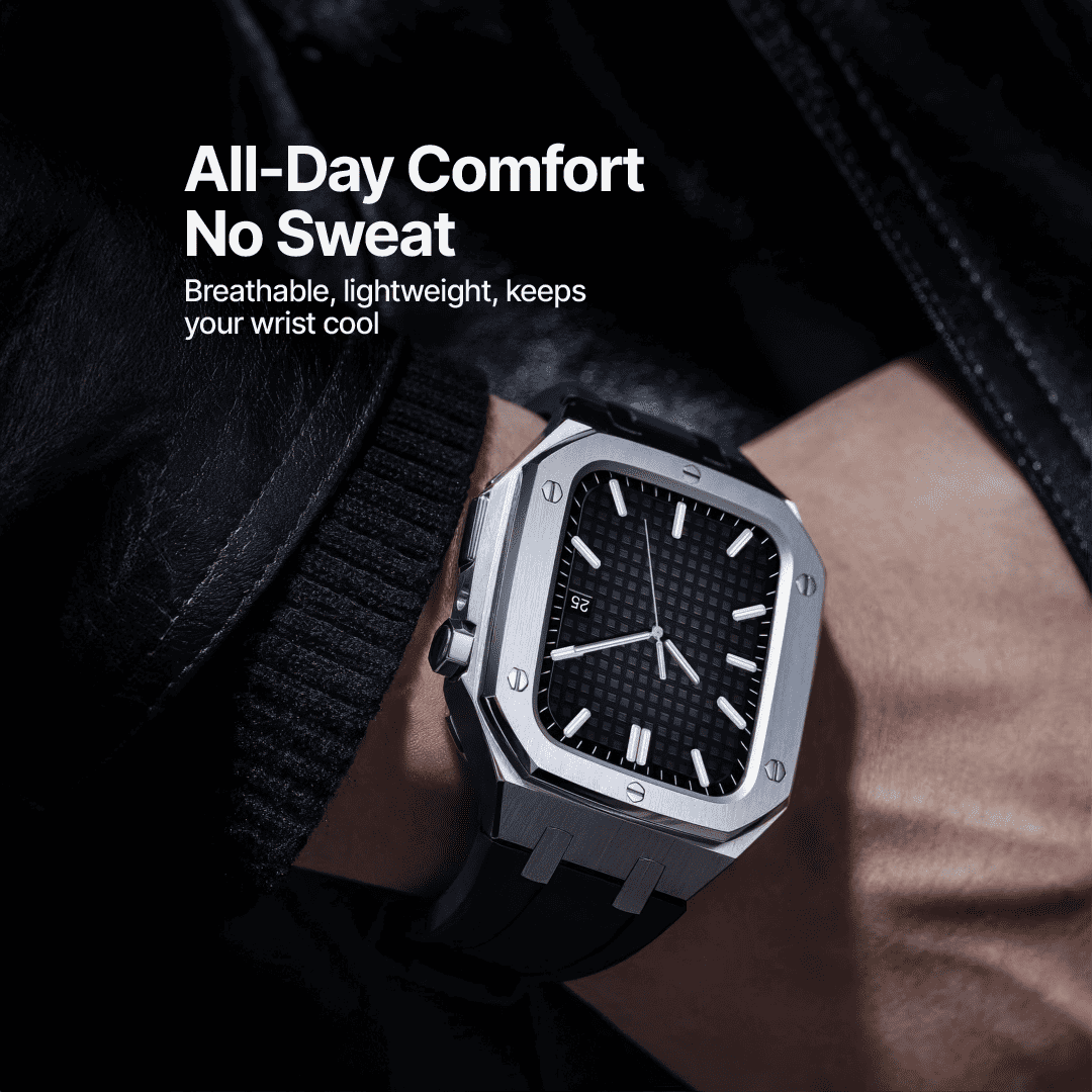 Riviera Premium Apple Watch Band & Case