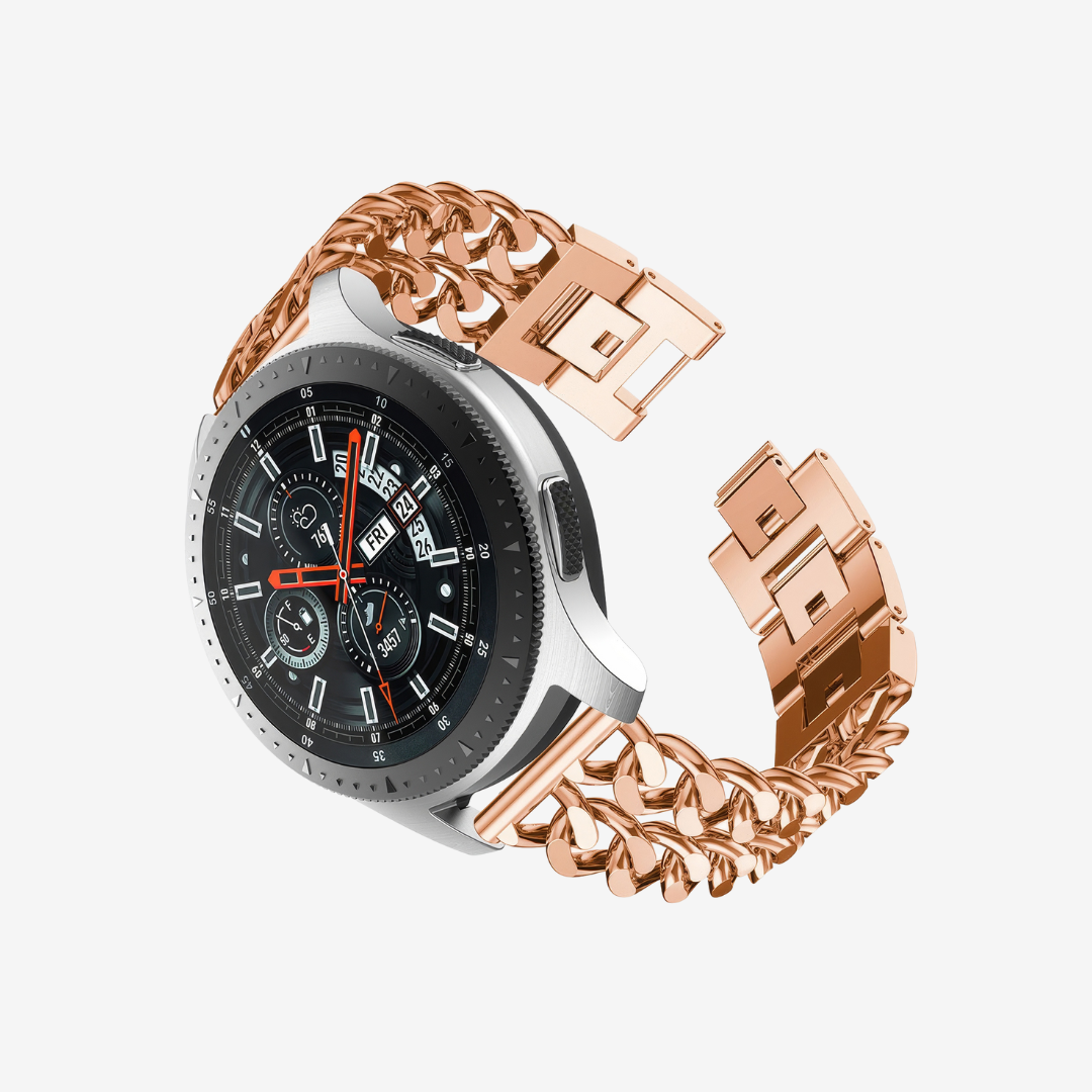 Stainless Steel Chain Link Strap for Samsung Watch