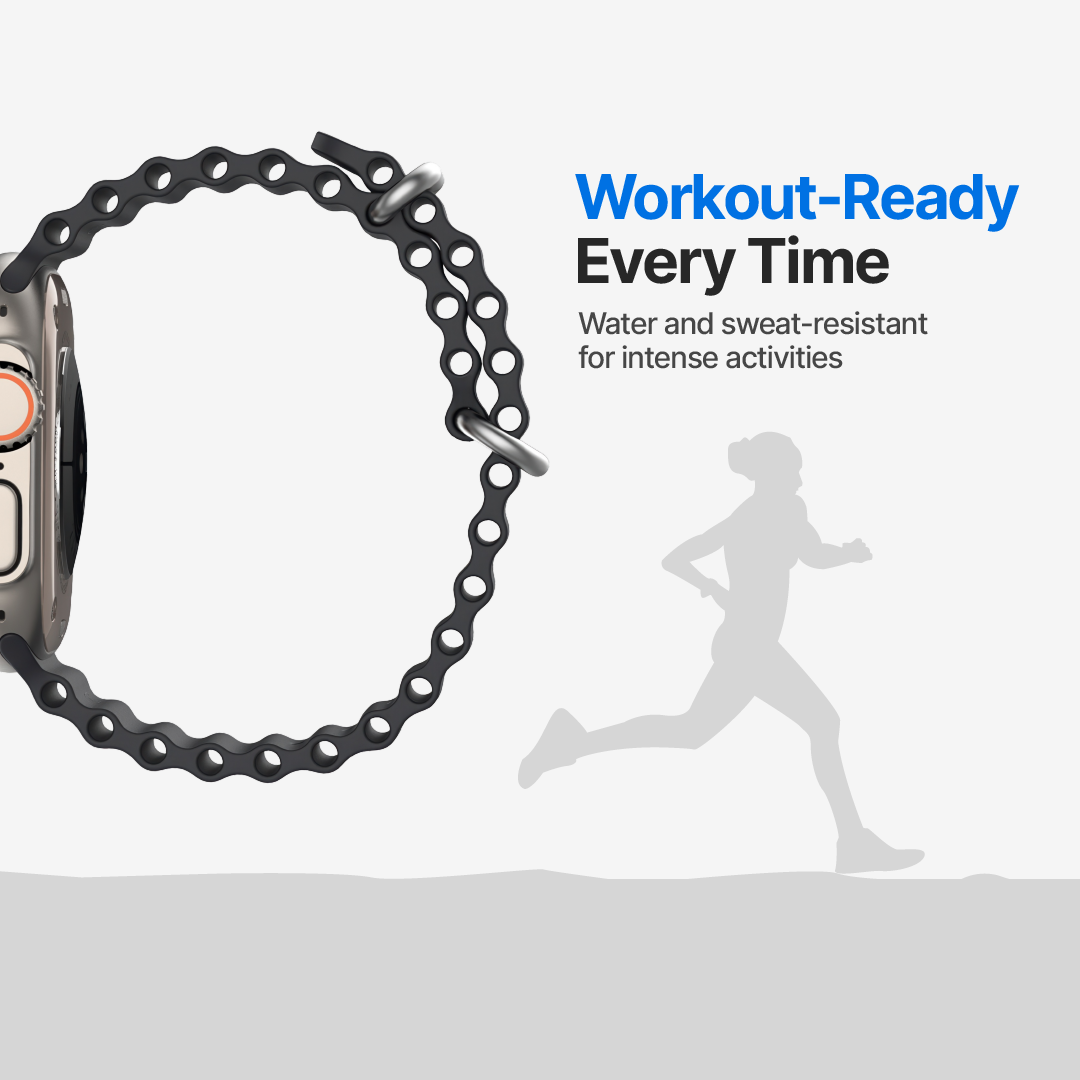 Silicone Travel Apple Watch Band