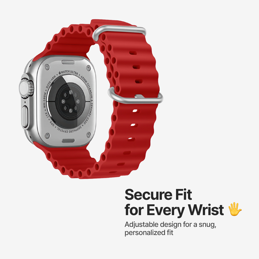 Silicone Travel Apple Watch Band