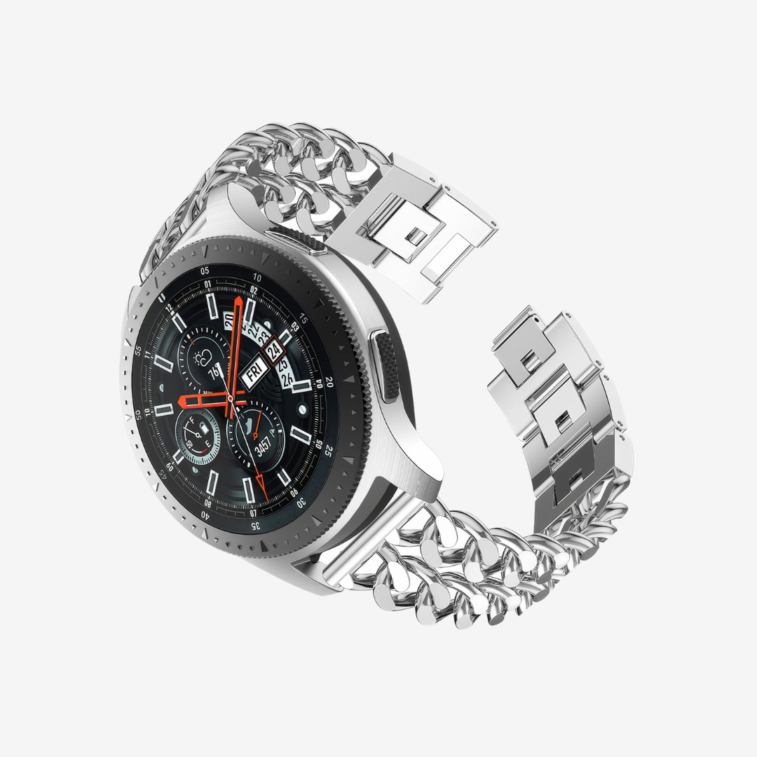 Stainless Steel Chain Link Strap for Samsung Watch