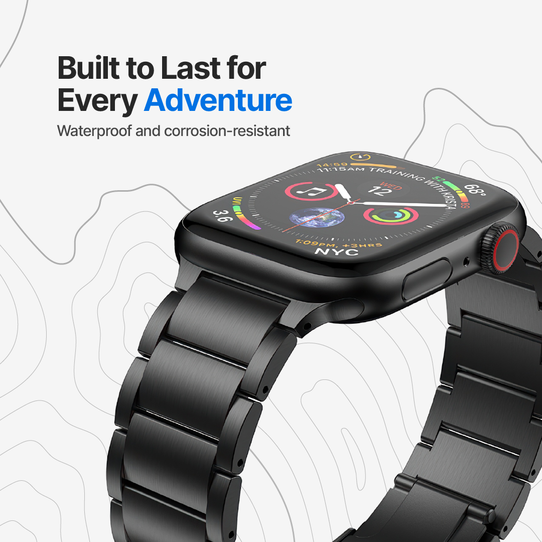 Titanium Apple Watch Band