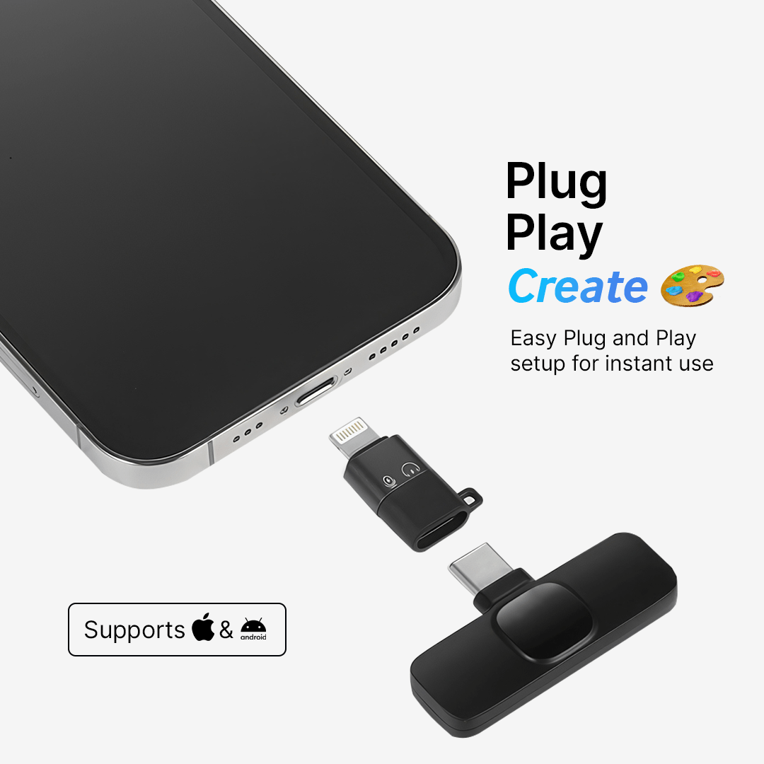 PocketPro Mini Wireless Mic for Creators